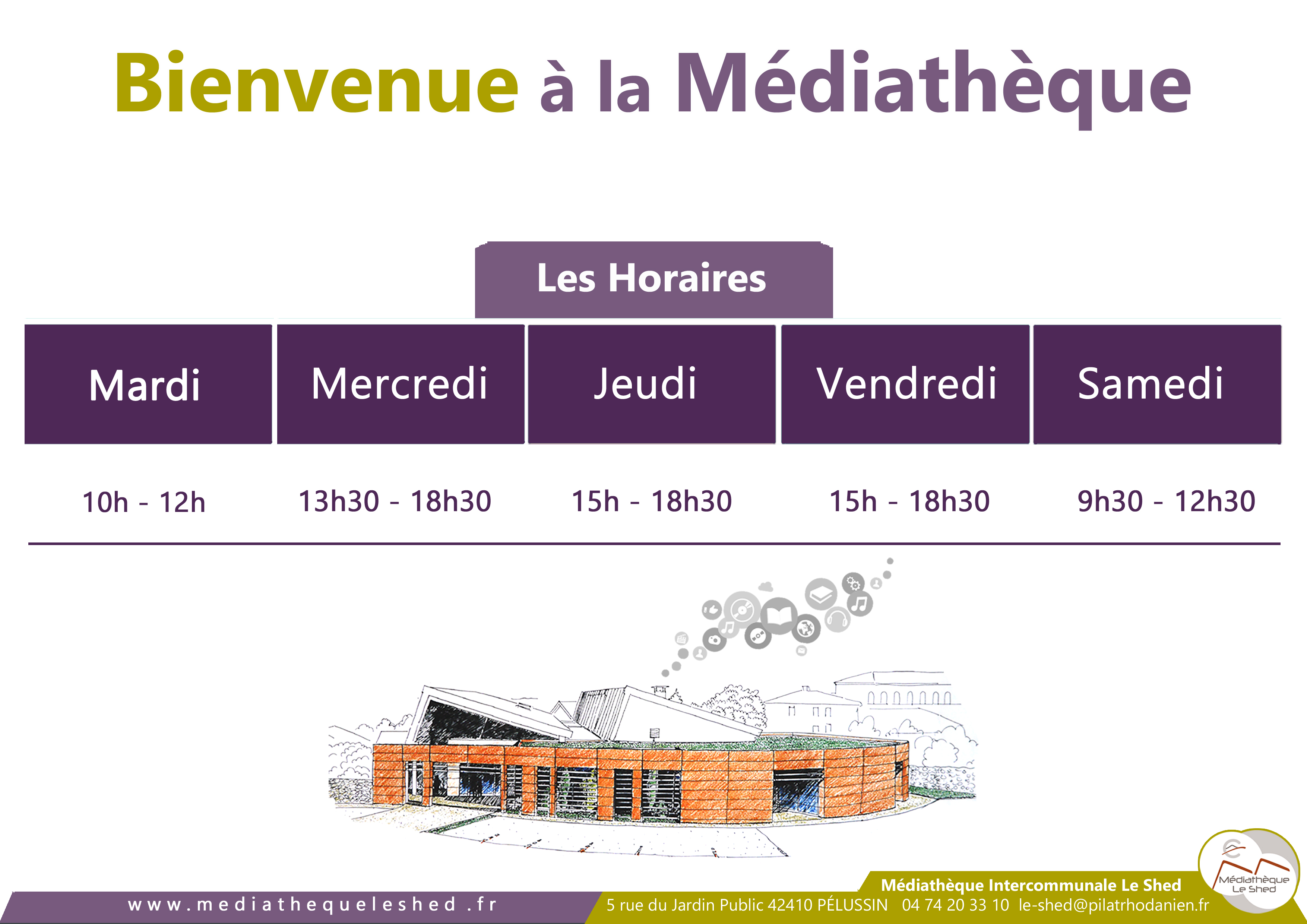 Bienvenue à la Médiathèque 002
