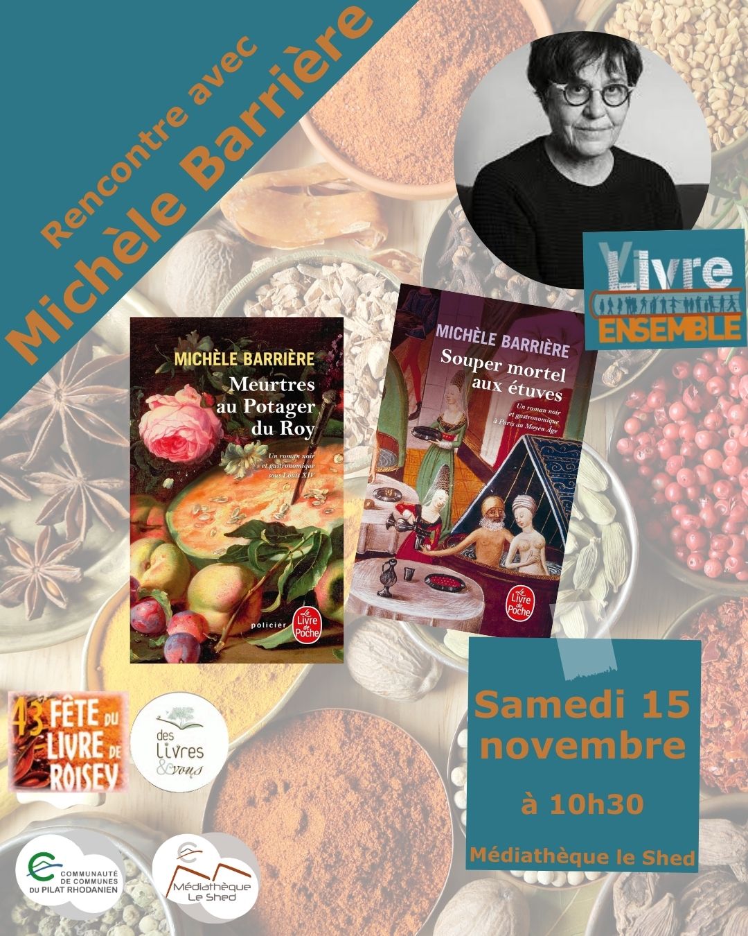 fête du livre de roisey M. Barrièr