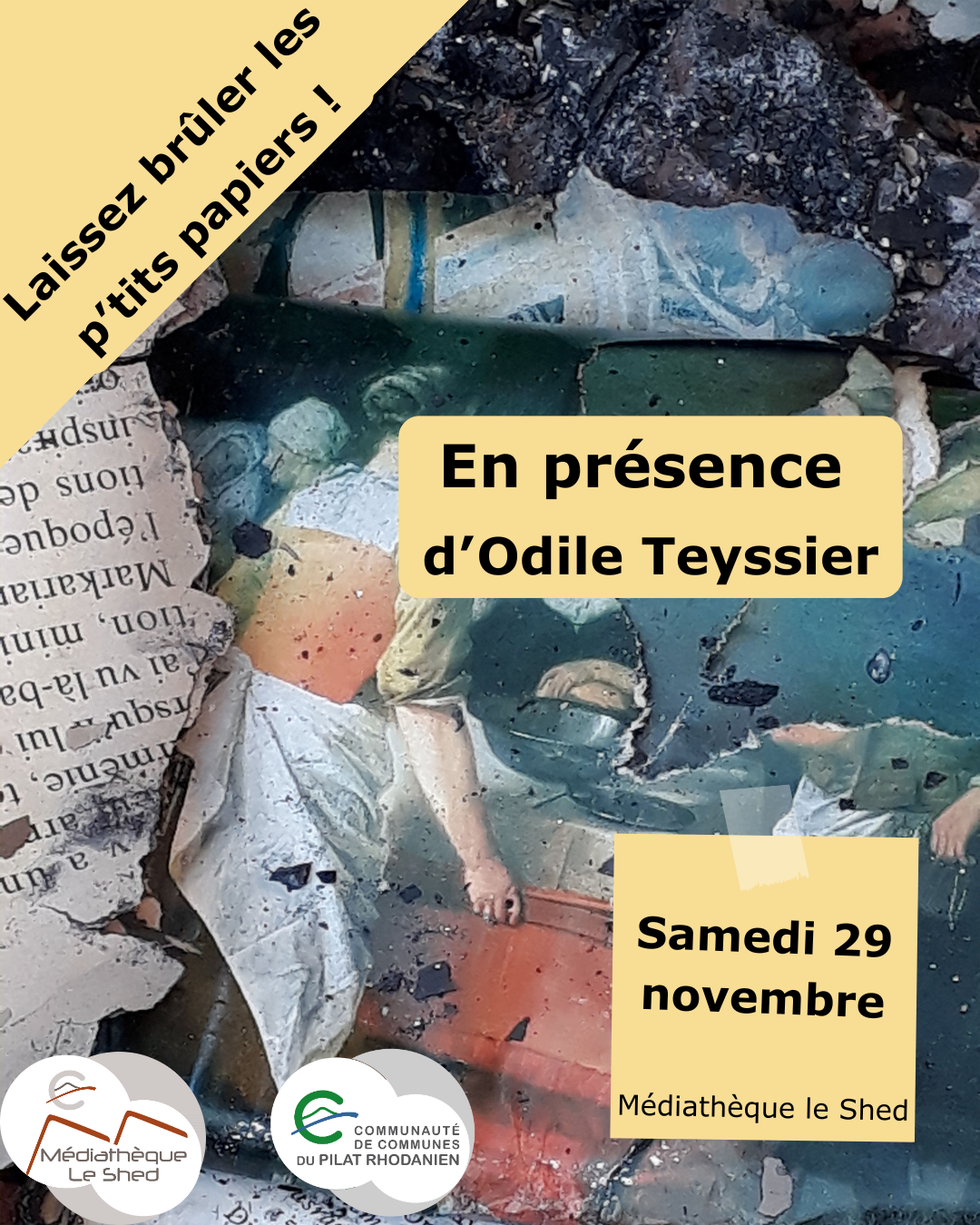 Exposition laissez brûler les ptits papiers 5