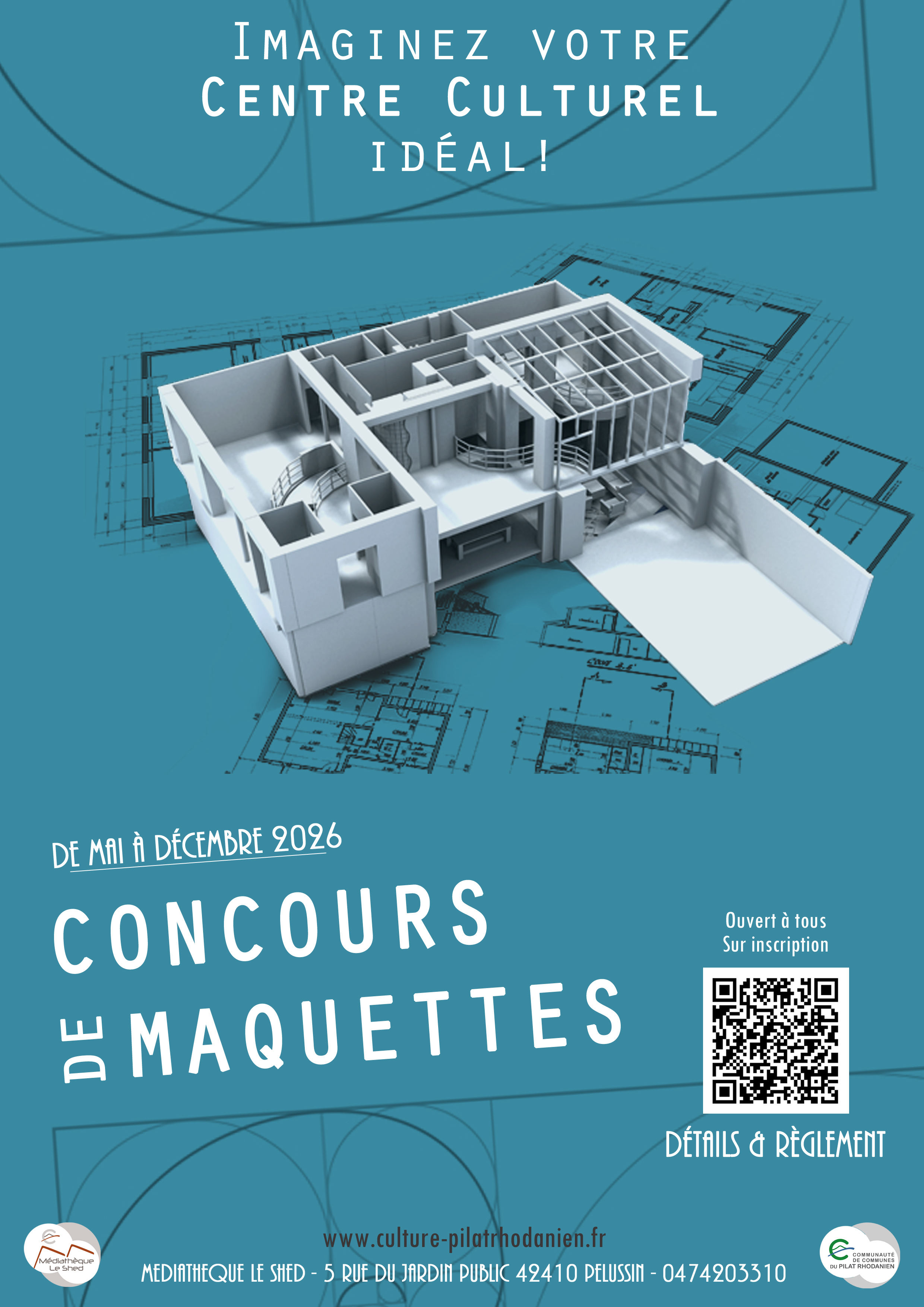 affiche concours de maquette