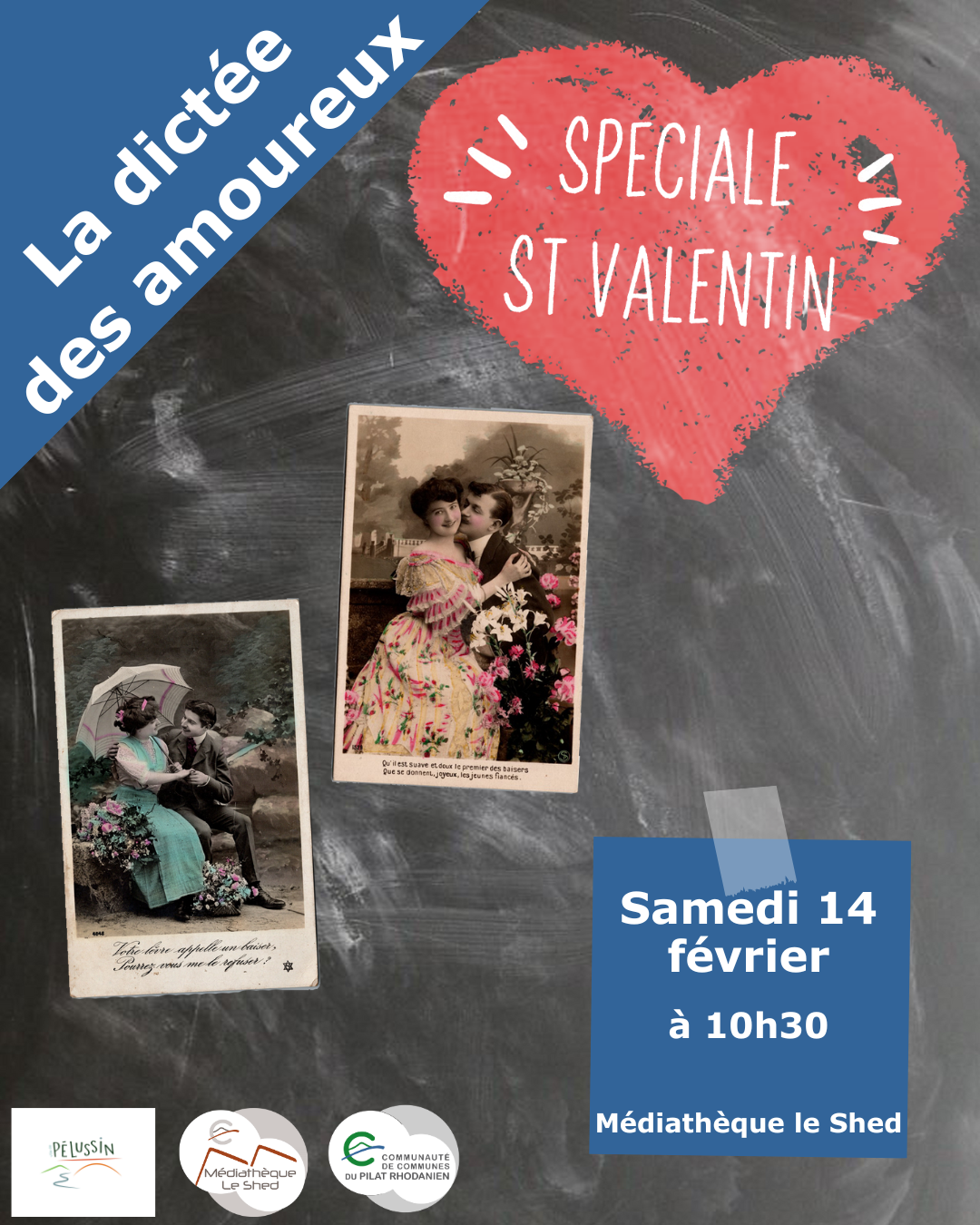 dictée des amoureux