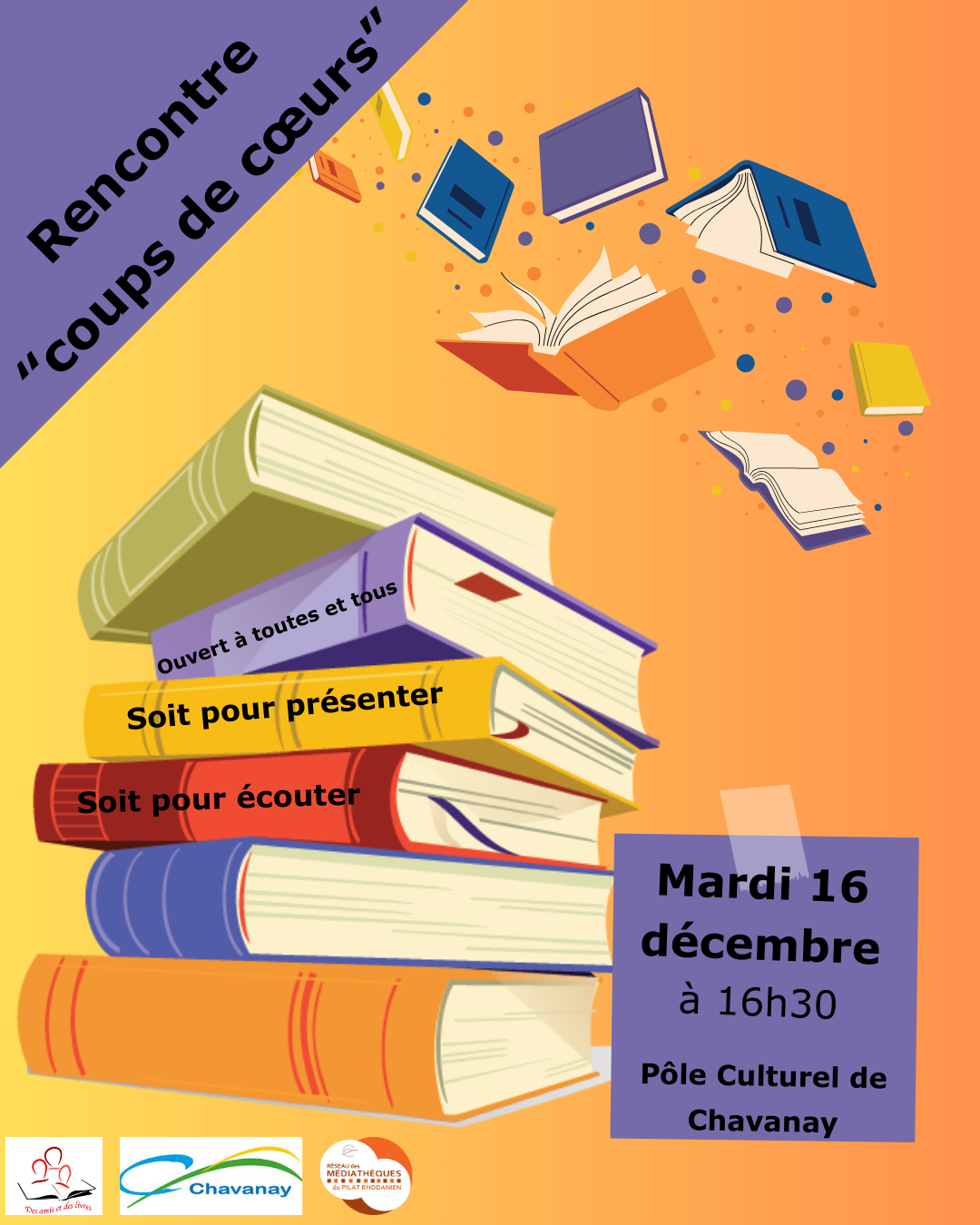 Rencontre autour dun livre à chavanay