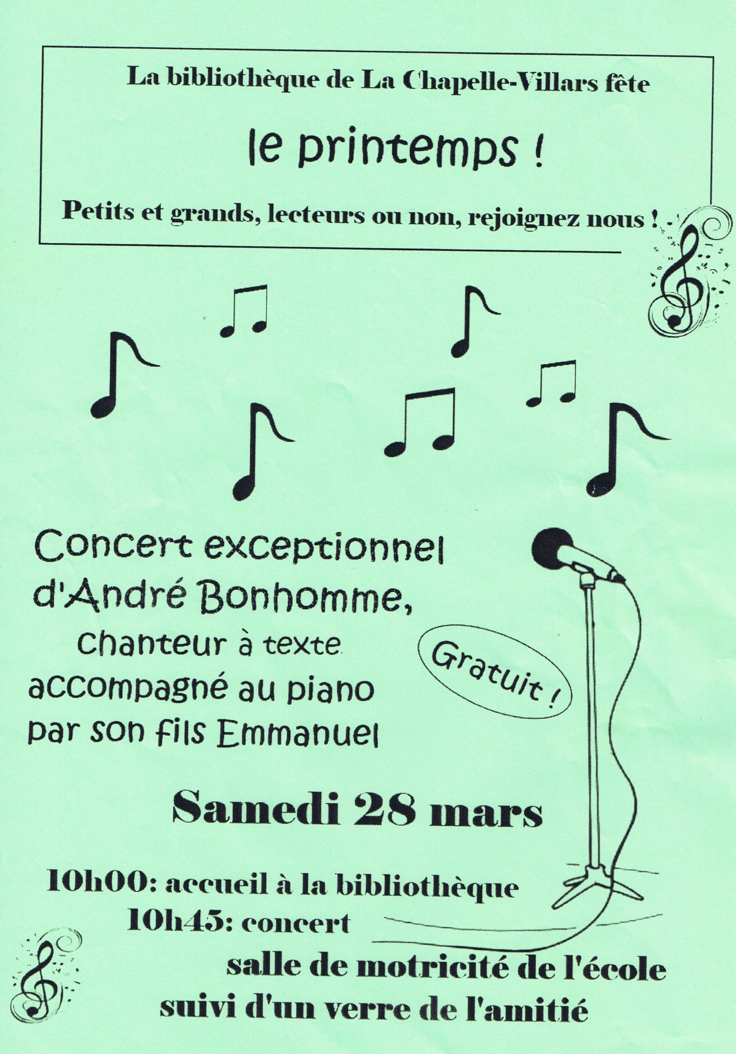Printemps la Chapelle