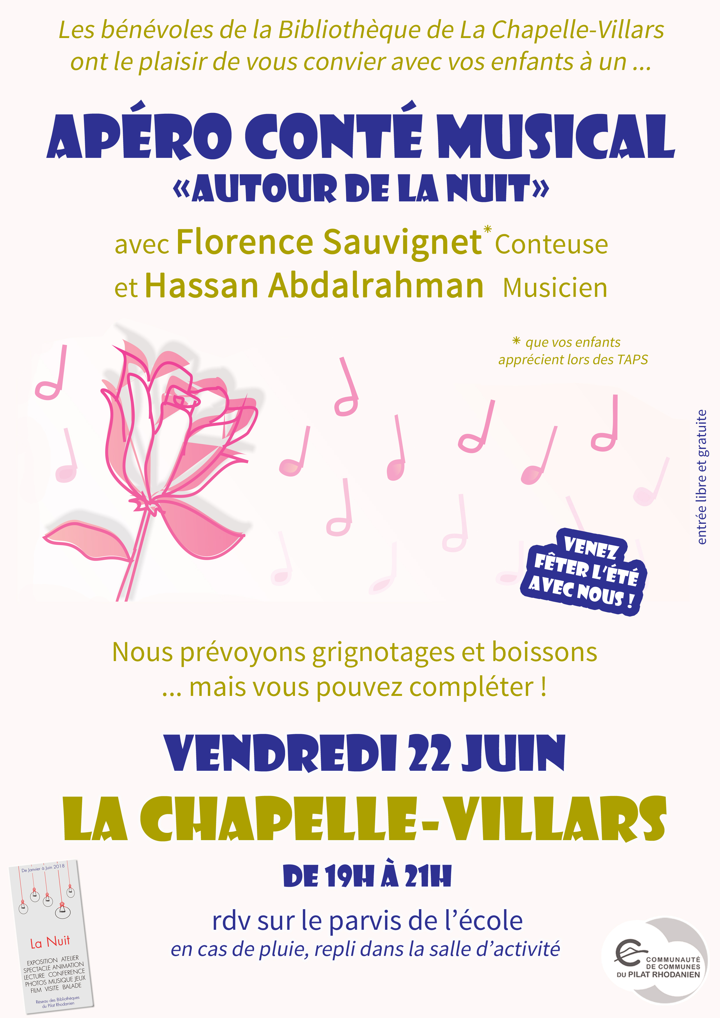 affiche apero conte
